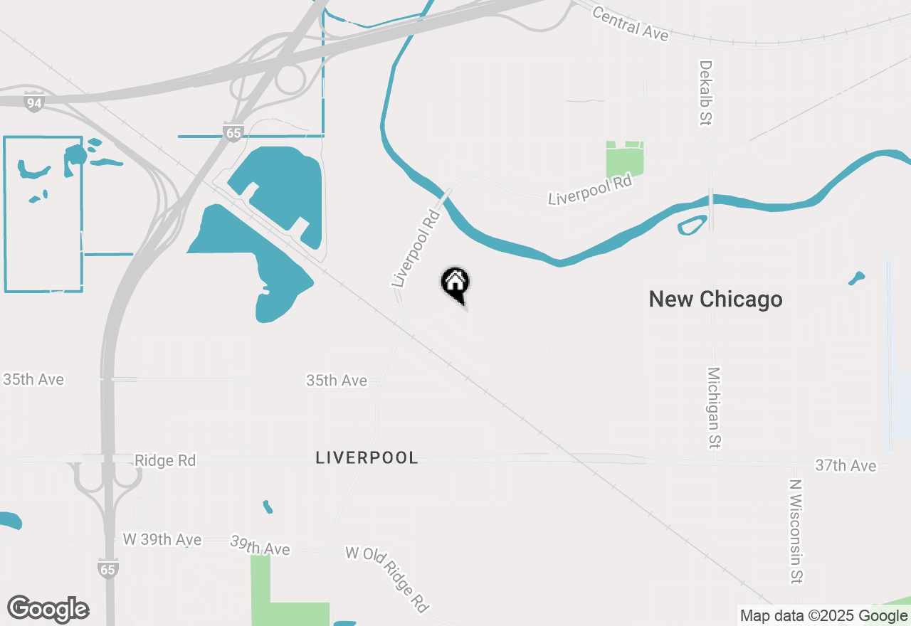 Map of 3649 E Dione Street, Lake Station, IN 46405