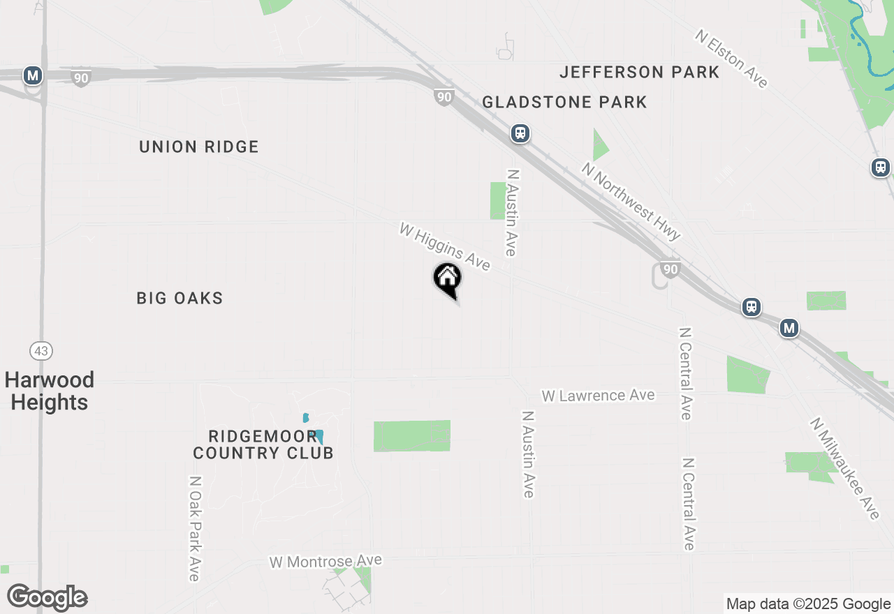 Map of 4948 N Moody Avenue, Chicago, IL 60630