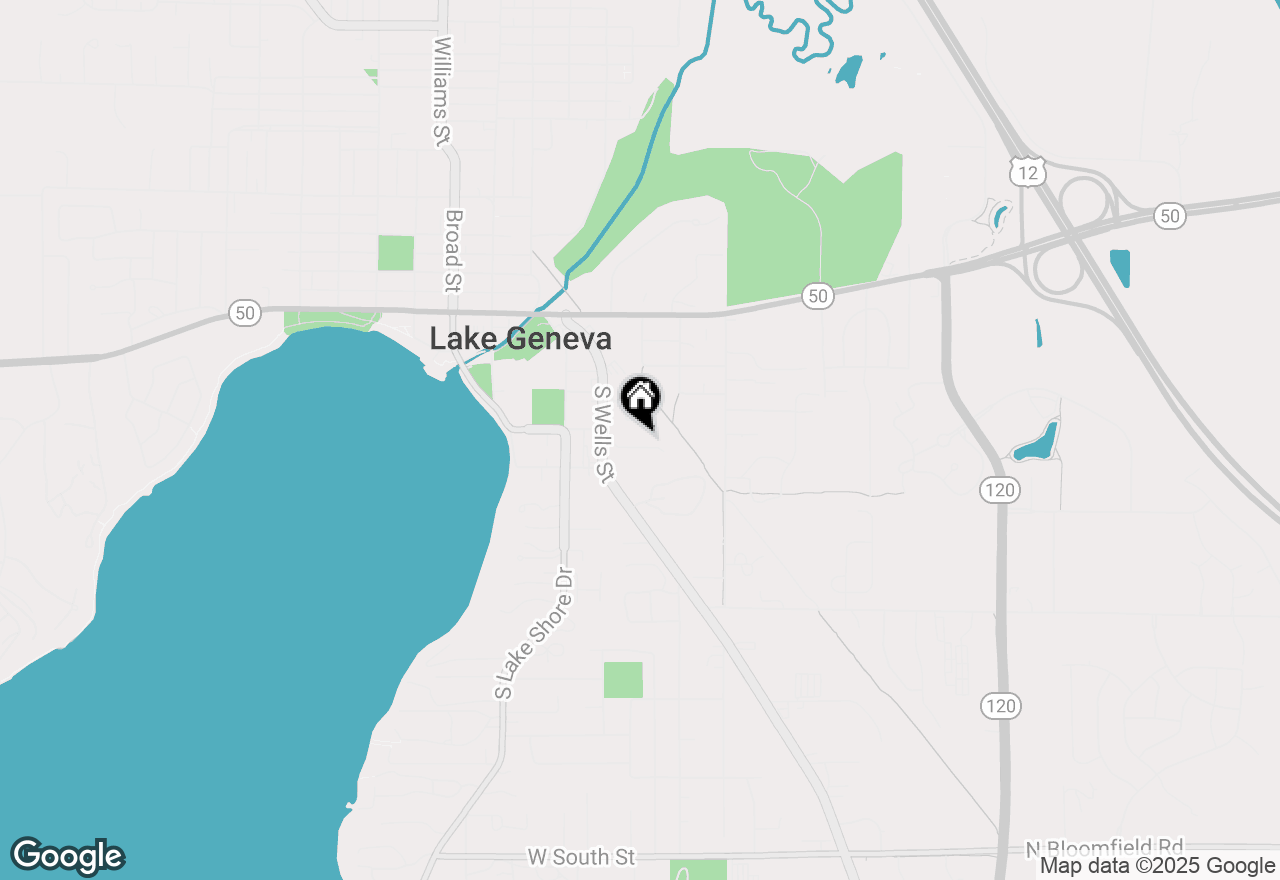 Map of 415 S Wells St #304, Lake Geneva, WI 53147