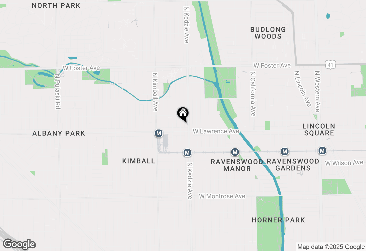 Map of 4823 N Sawyer Avenue #1, Chicago, IL 60625