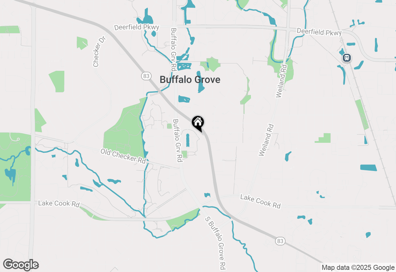 Map of 351 Town Place Circle #405, Buffalo Grove, IL 60089
