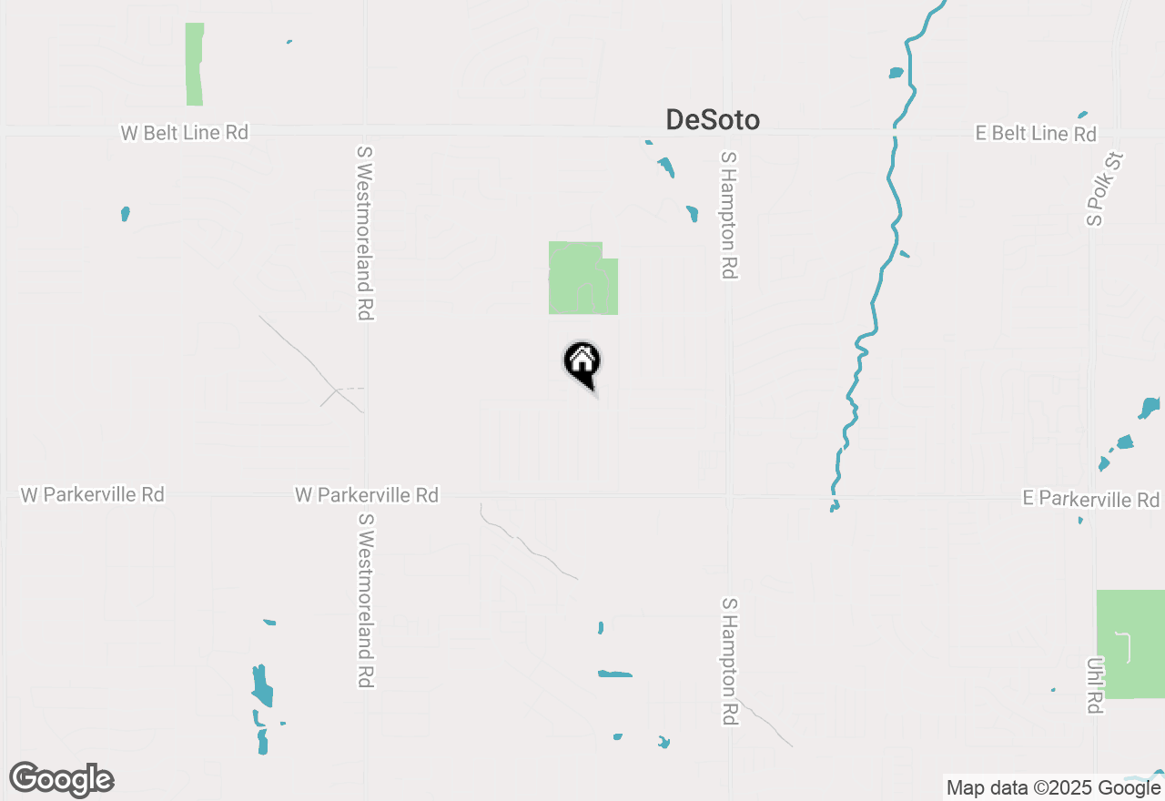 Map of 617 Desoto Drive, Desoto, TX 75115