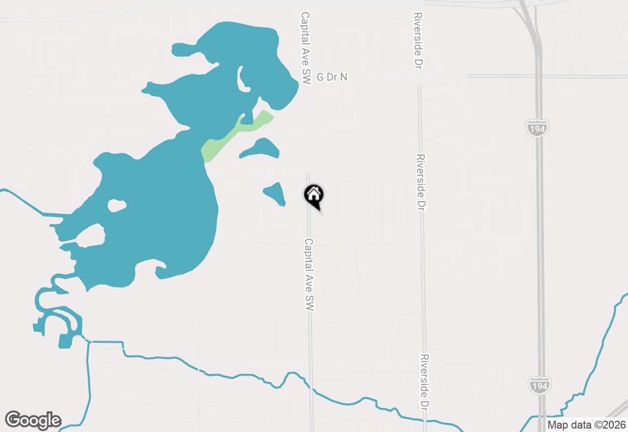 Map of 1311 Sw Capital Avenue, Battle Creek, MI 49015