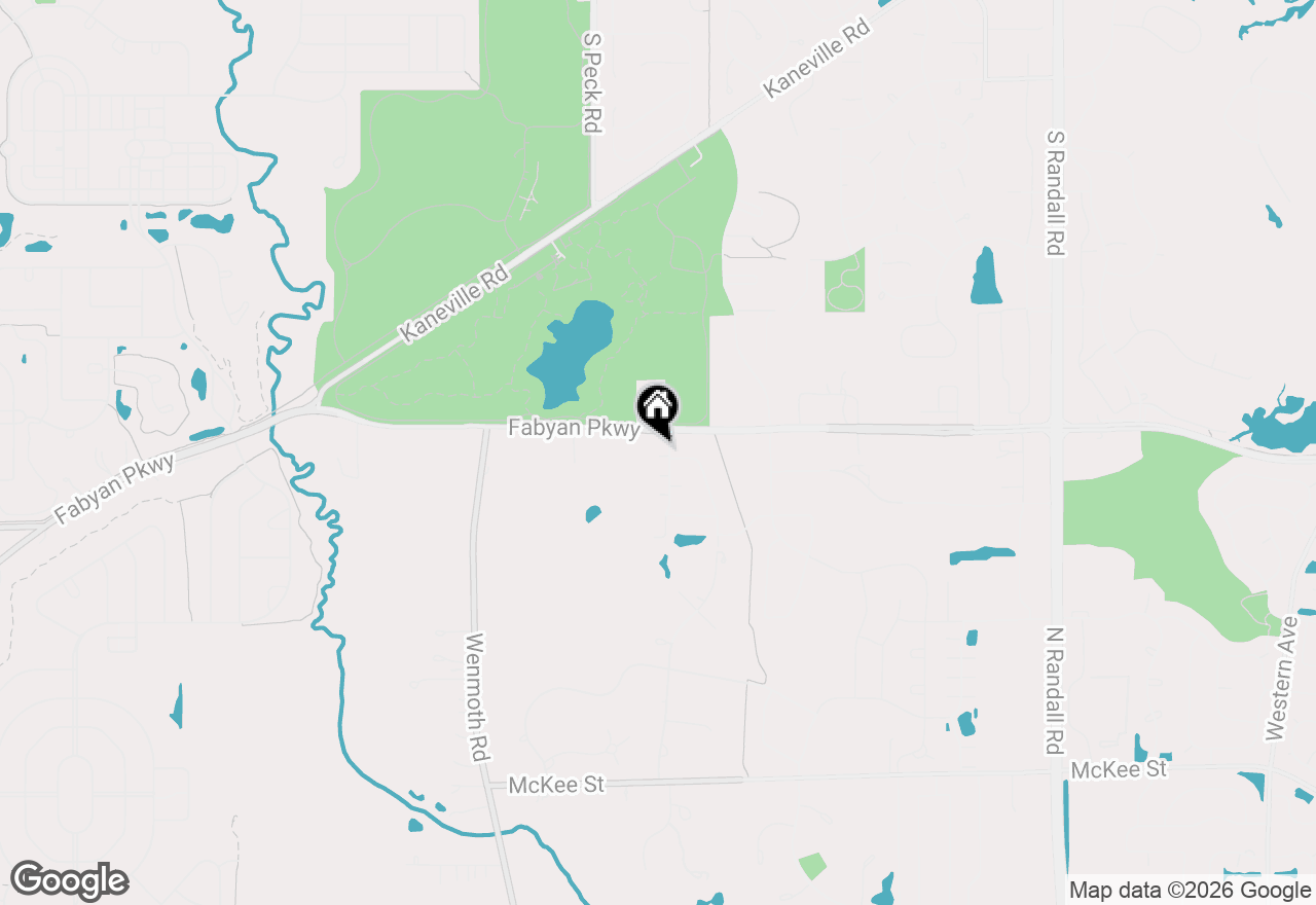 Map of 869 Cambridge Drive, Batavia, IL 60510