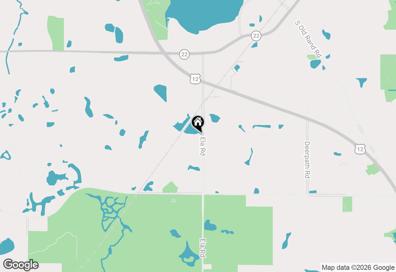 Map of 1119 Berkshire Lane, Barrington, IL 60010