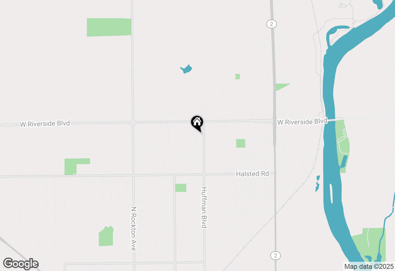 Map of 3611 Avondale Drive, Rockford, IL 61103