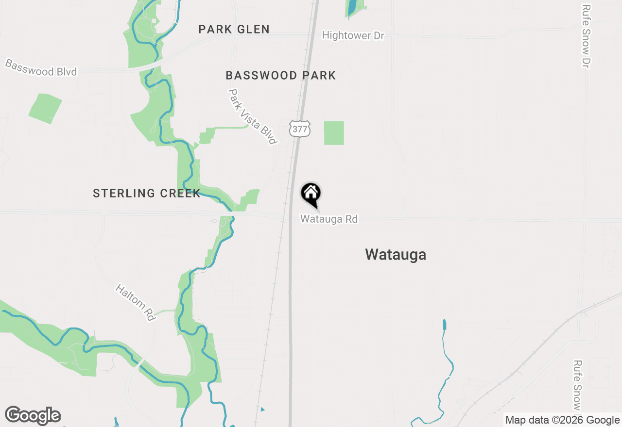 Map of 5625 Watauga Road, Watauga, TX 76148