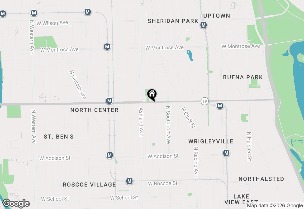 Map of 1473 W Irving Park Road #4E, Chicago, IL 60613