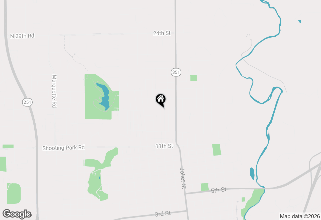 Map of 1561 Argyle Street, Lasalle, IL 61301