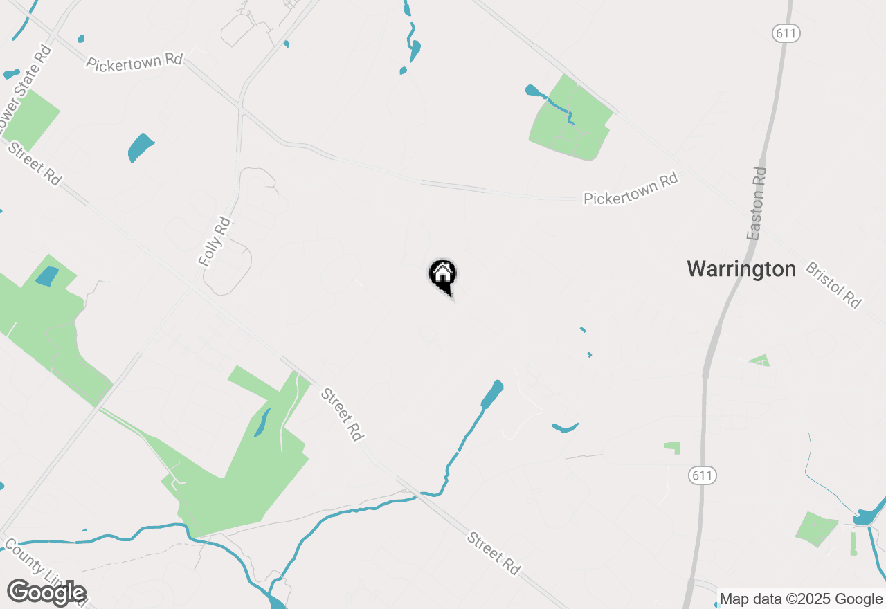 Map of 858 Elbow Lane #LOT 1, Warrington, PA 18976