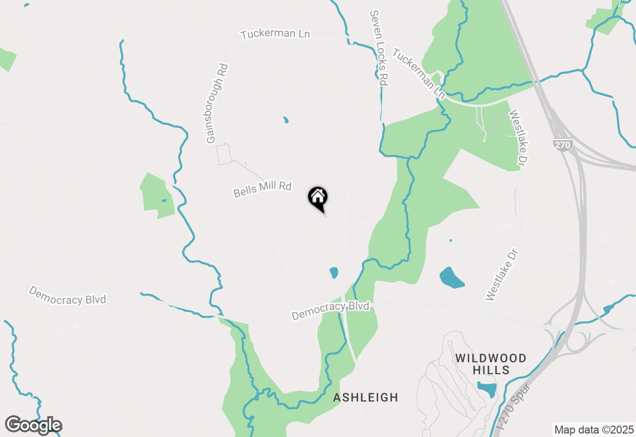 Map of 8074 Inverness Ridge Road, Potomac, MD 20854