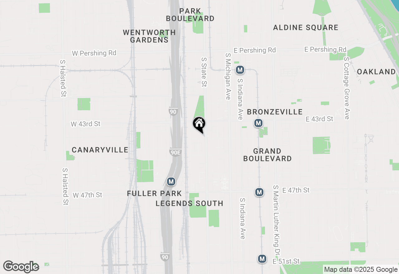 Map of 20 W 44th Street, Chicago, IL 60609