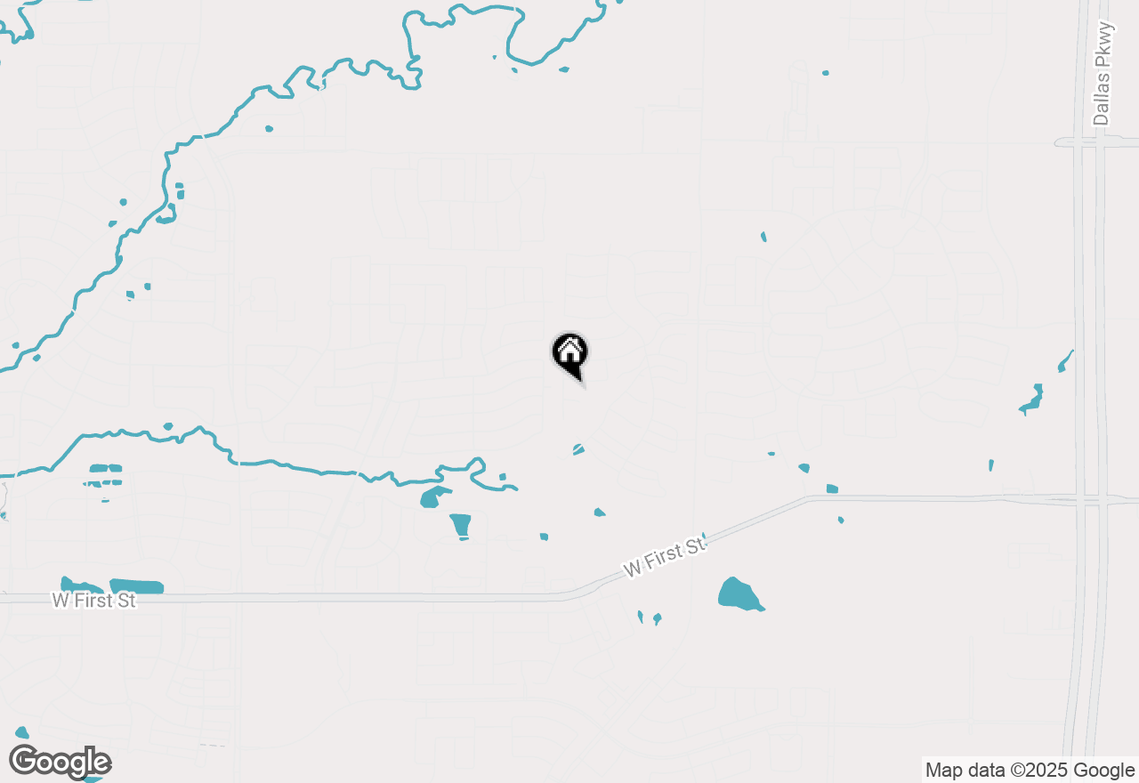 Map of 2780 Fairfax Court, Prosper, TX 75078