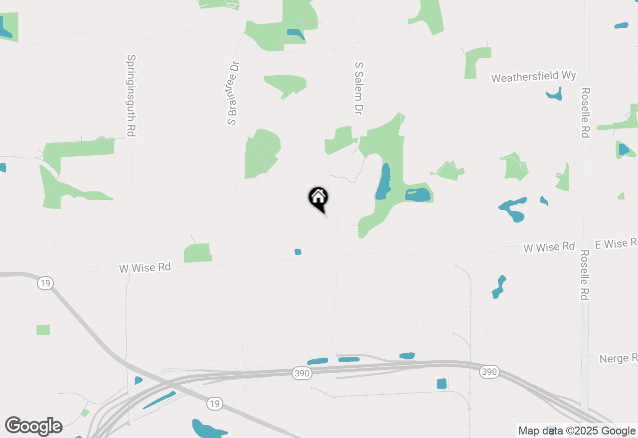 Map of 1069 Mohegan Lane, Schaumburg, IL 60193