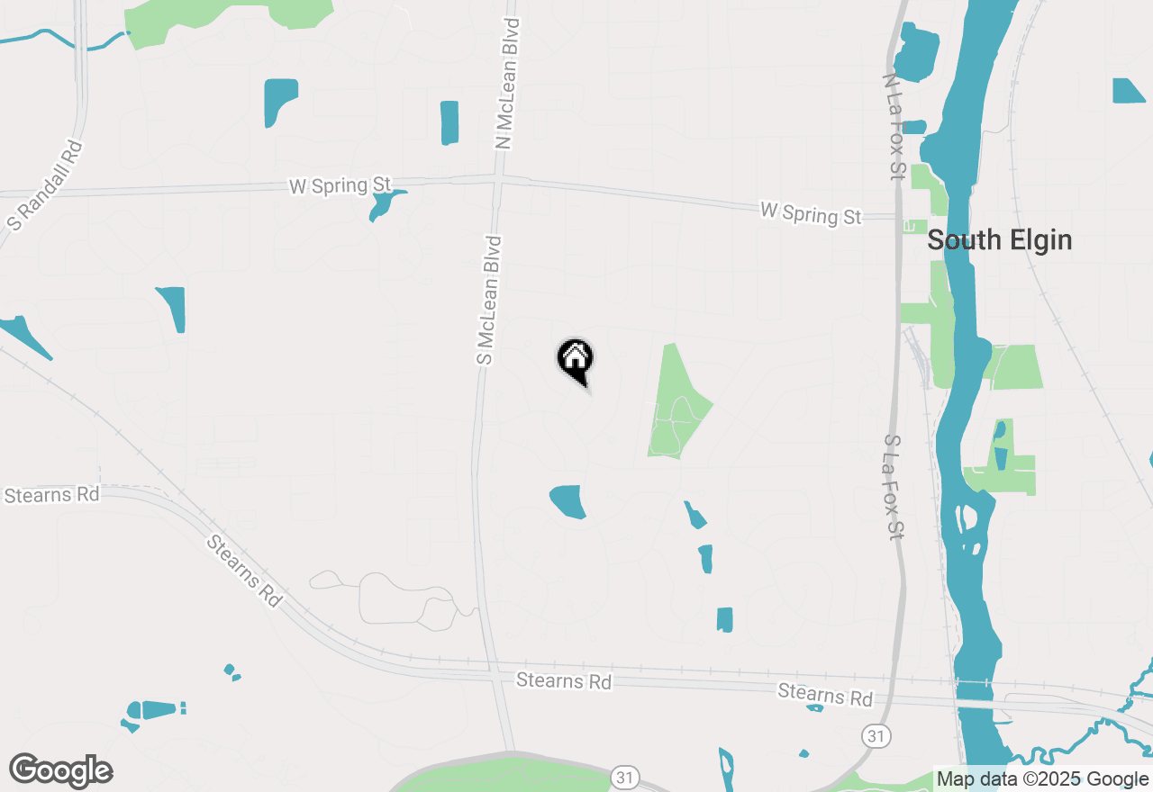 Map of 311 Mayfair Lane, South Elgin, IL 60177