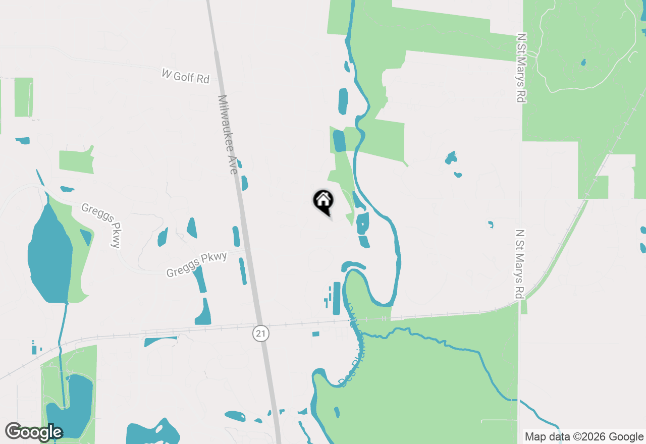 Map of 1406 Ruidoso Court, Libertyville, IL 60048