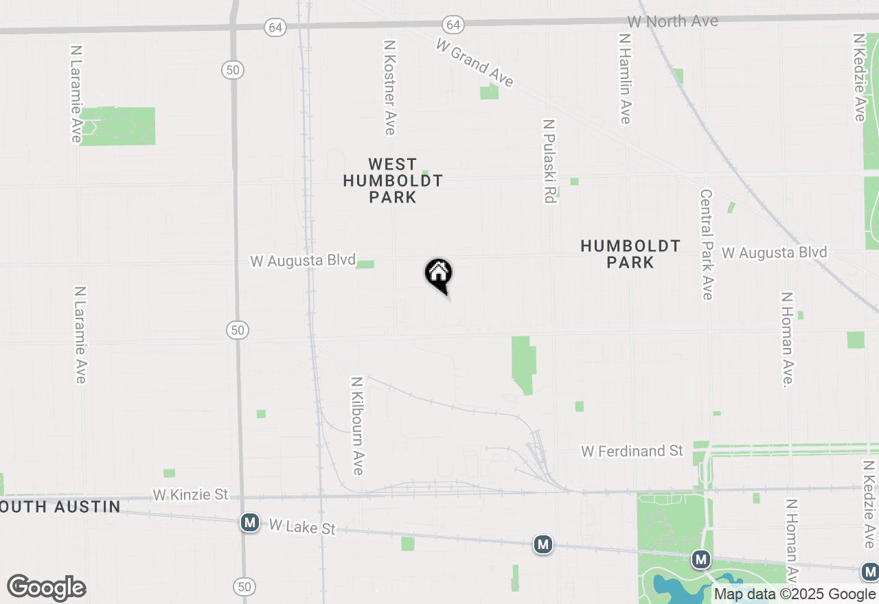 Map of 853 N Kildare Avenue, Chicago, IL 60651