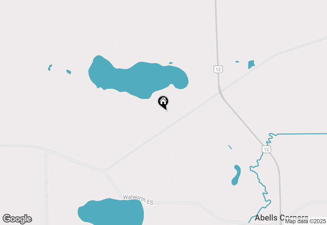 Map of N6802 Avataia Trl, Elkhorn, WI 53121