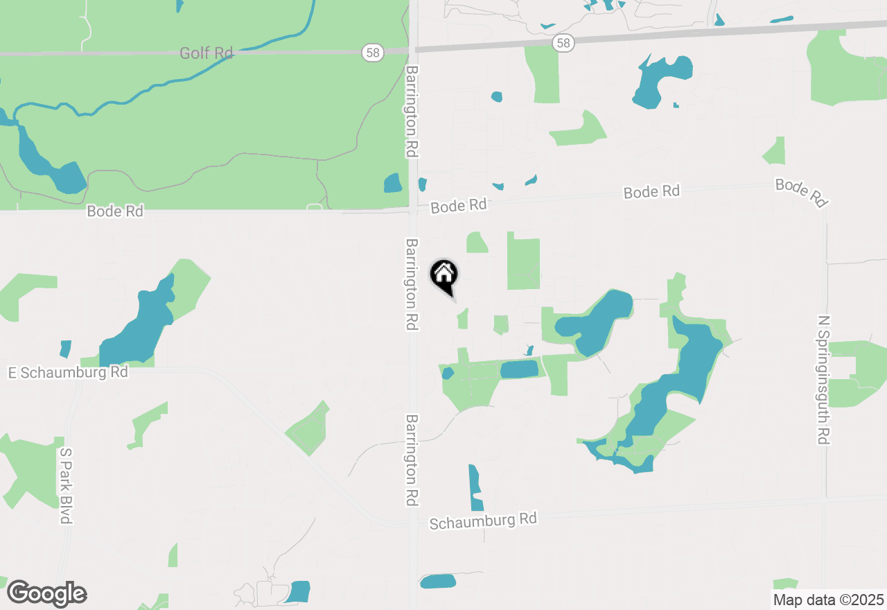 Map of 9 Greystone Court, Streamwood, IL 60107