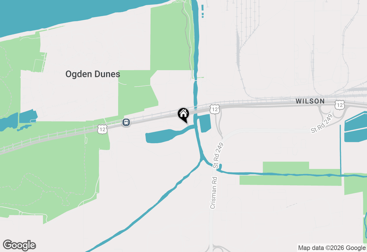 Map of 6143 S Dune Harbor Drive, Portage, IN 46368