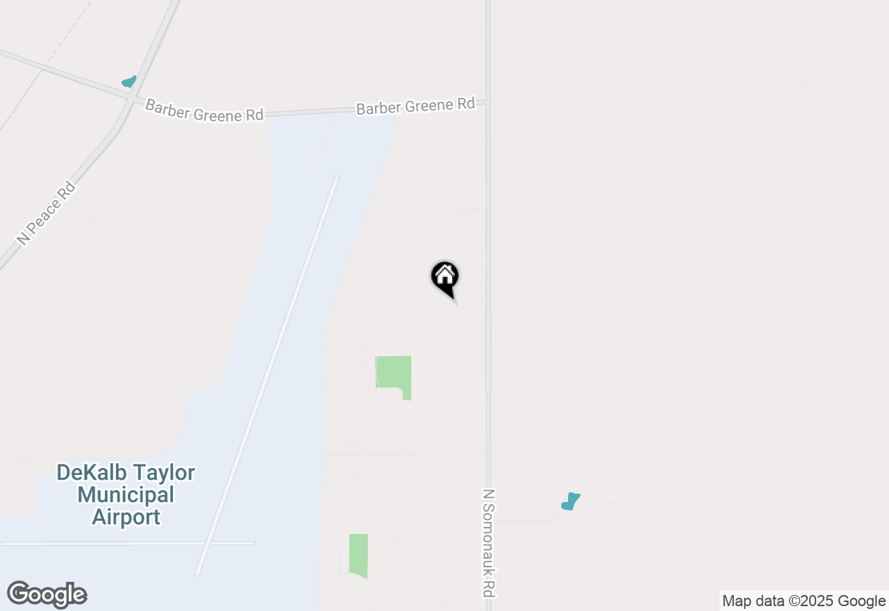 Map of 73 W Crabapple Avenue, Cortland, IL 60112