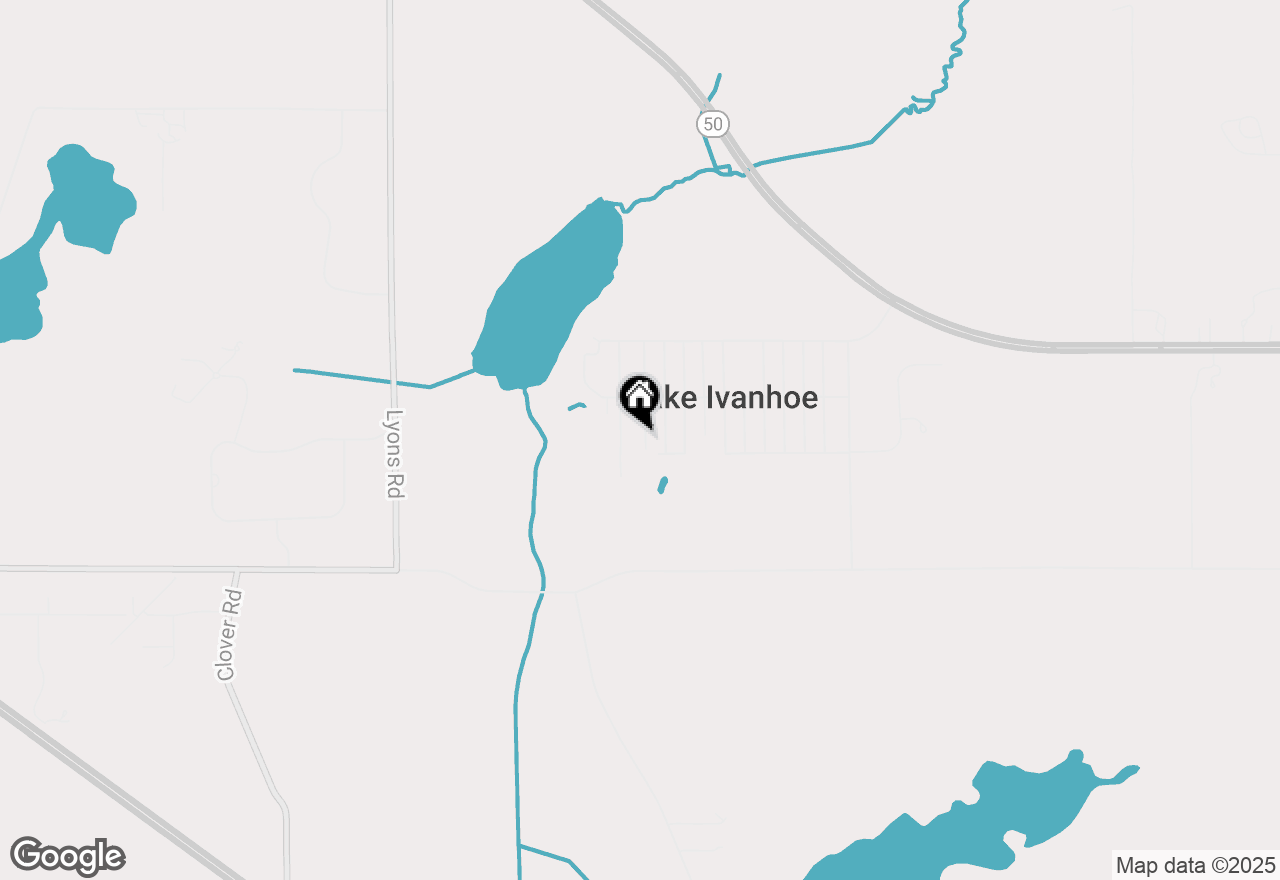 Map of N2411 Giles Dr, Burlington, WI 53105