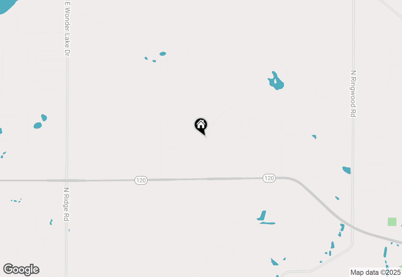 Map of 6641 Linden Trail #A, Wonder Lake, IL 60097