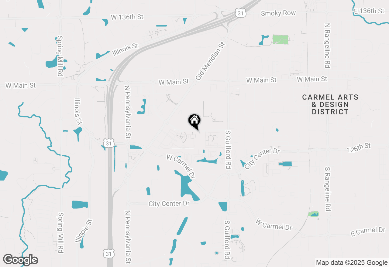 Map of 1002 Cavendish Dr, Carmel, IN 46032
