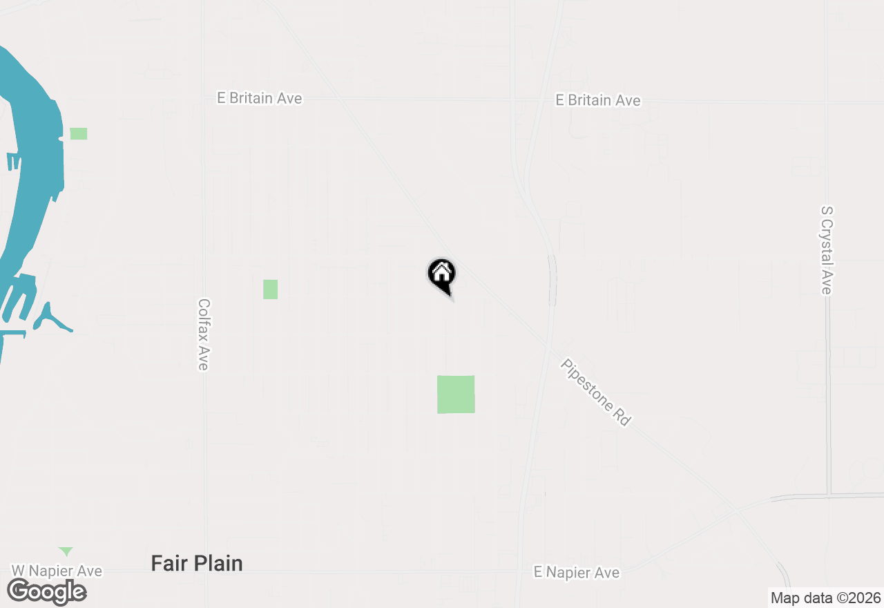 Map of 1023 Union Avenue, Benton Harbor, MI 49022