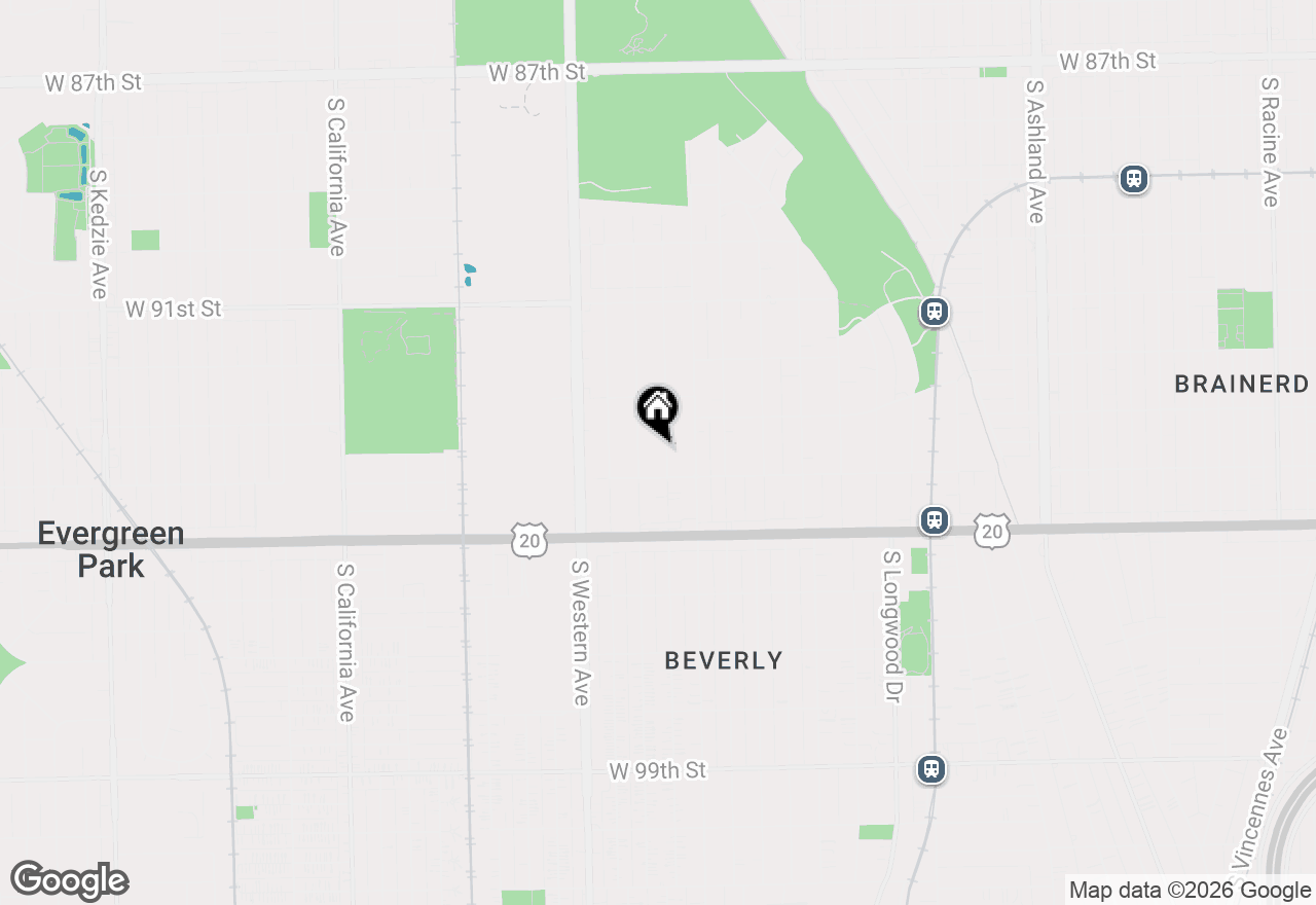 Map of 9336 S Bell Avenue, Chicago, IL 60643