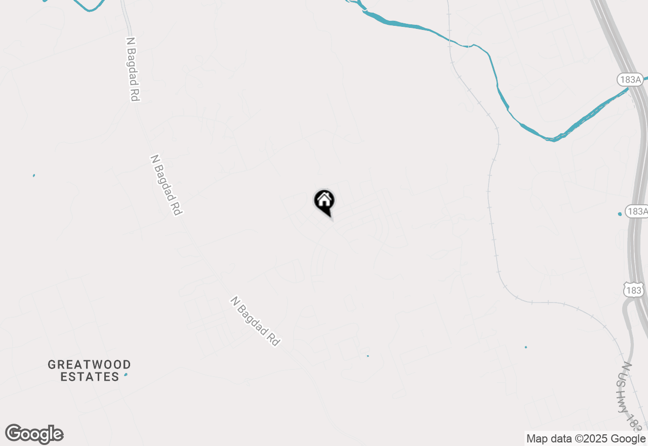 Map of 1237 Oak Chase Way, Leander, TX 78641