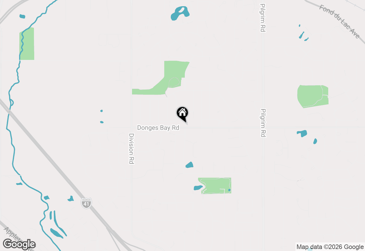 Map of W165N10401 Wagon Trl, Germantown, WI 53022