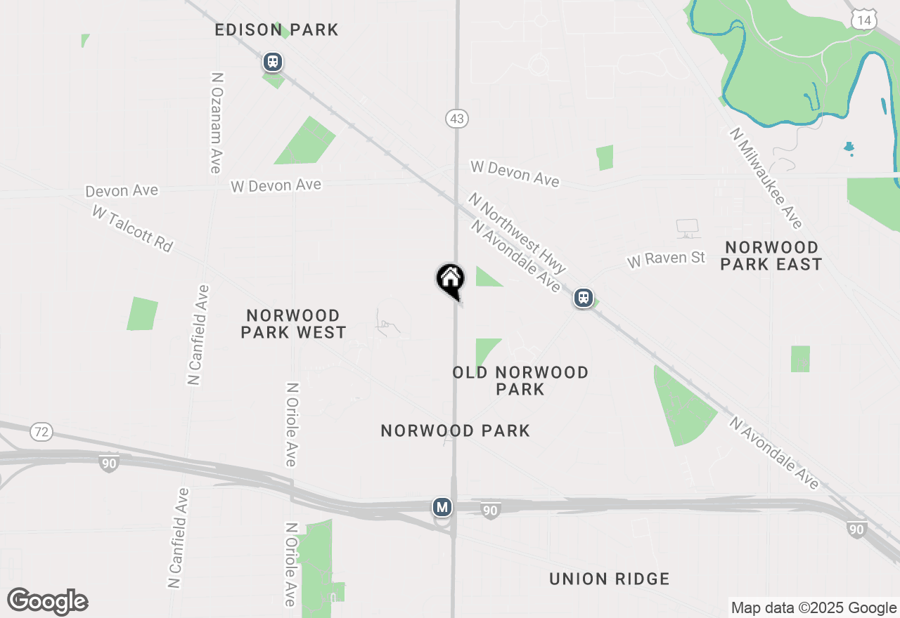 Map of 6048 N Harlem Avenue, Chicago, IL 60631