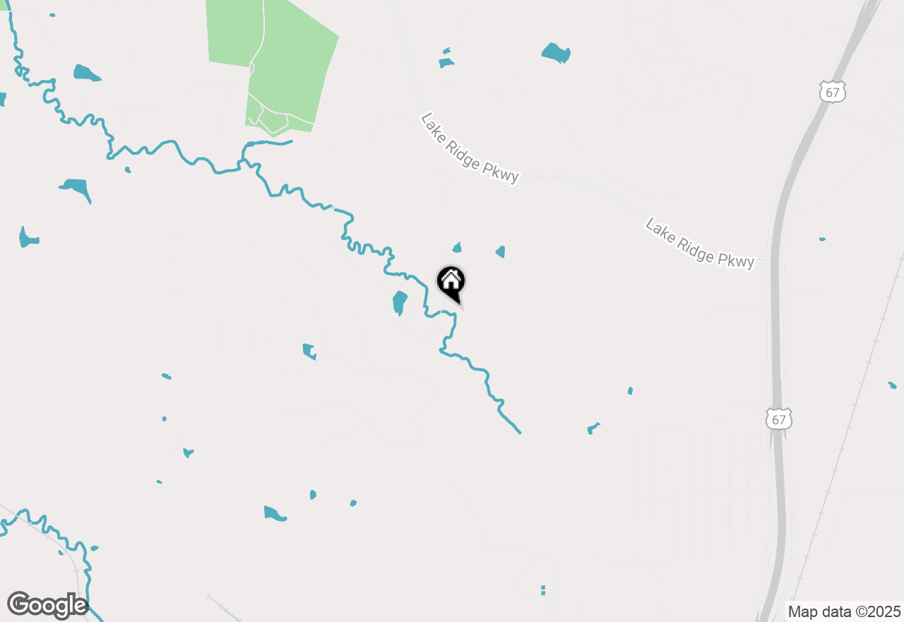 Map of 2314 Autumn Run Court #1441, Cedar Hill, TX 75104