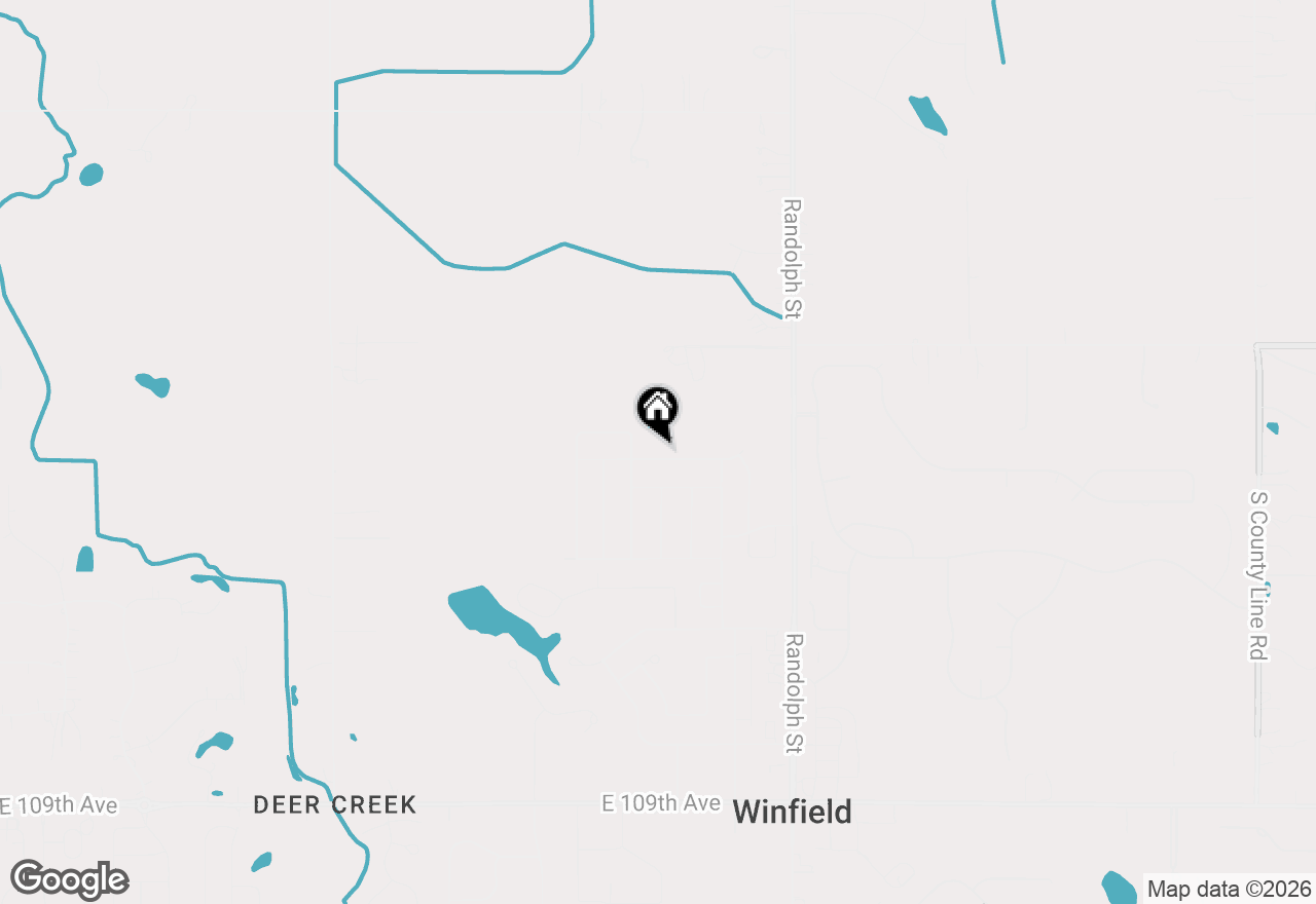 Map of 7490 E 103rd Avenue, Crown Point, IN 46307
