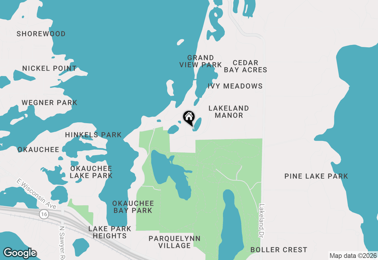 Map of W335N5392 Wedgewood Dr, Nashotah, WI 53058
