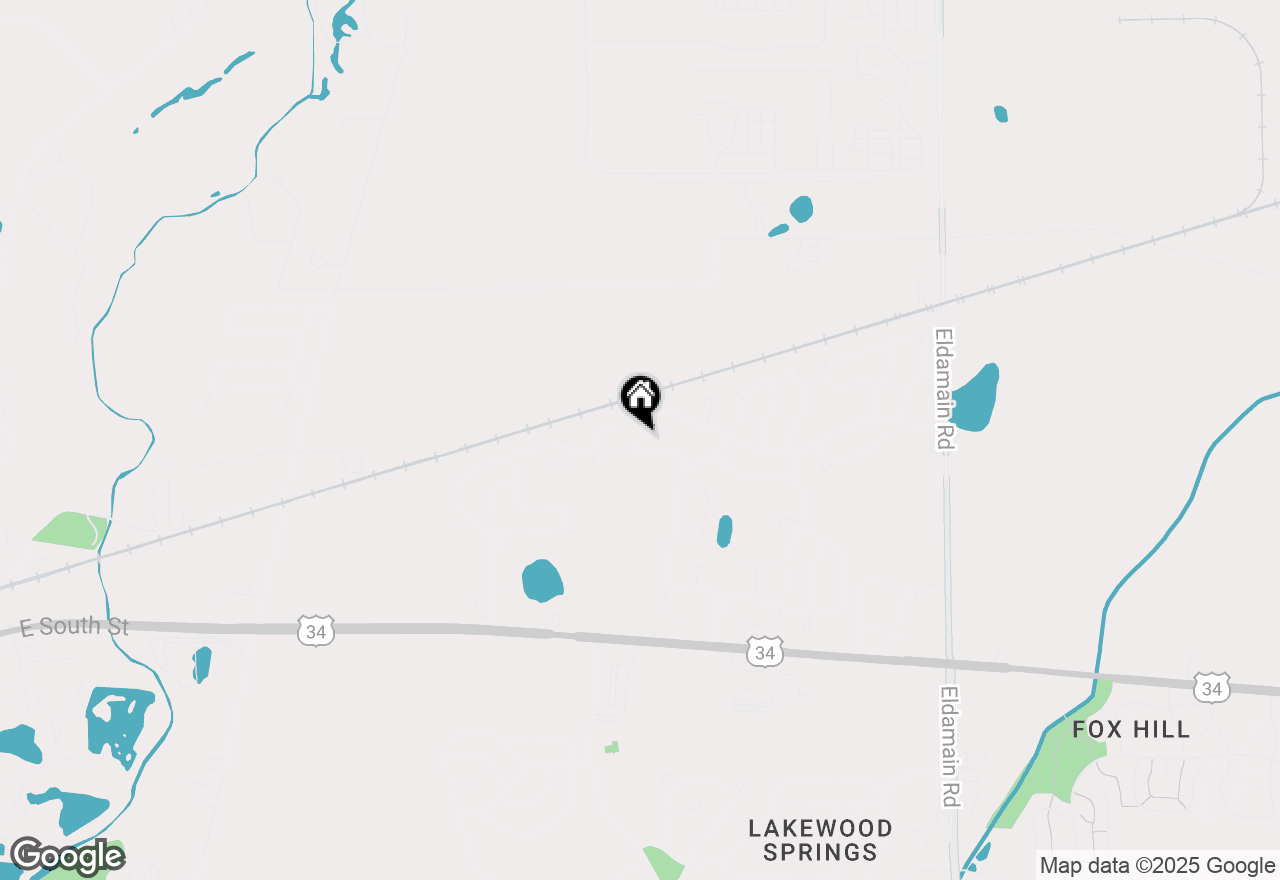 Map of 3110 Hoffman Street, Plano, IL 60545