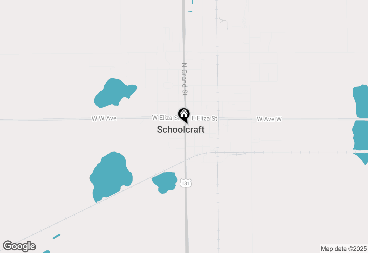 Map of 158 S Grand Street, Schoolcraft, MI 49087