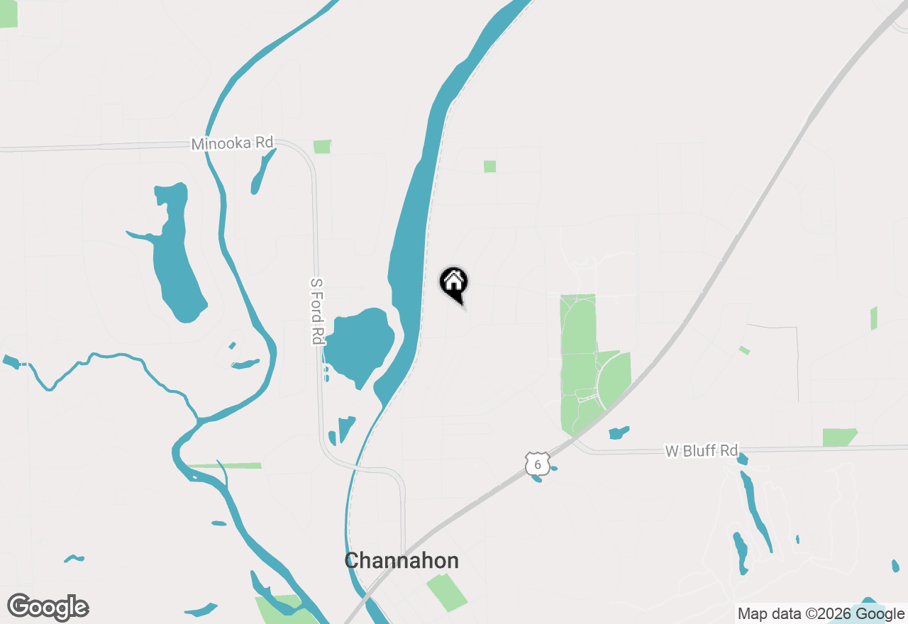 Map of 24325 Marble Road, Channahon, IL 60410