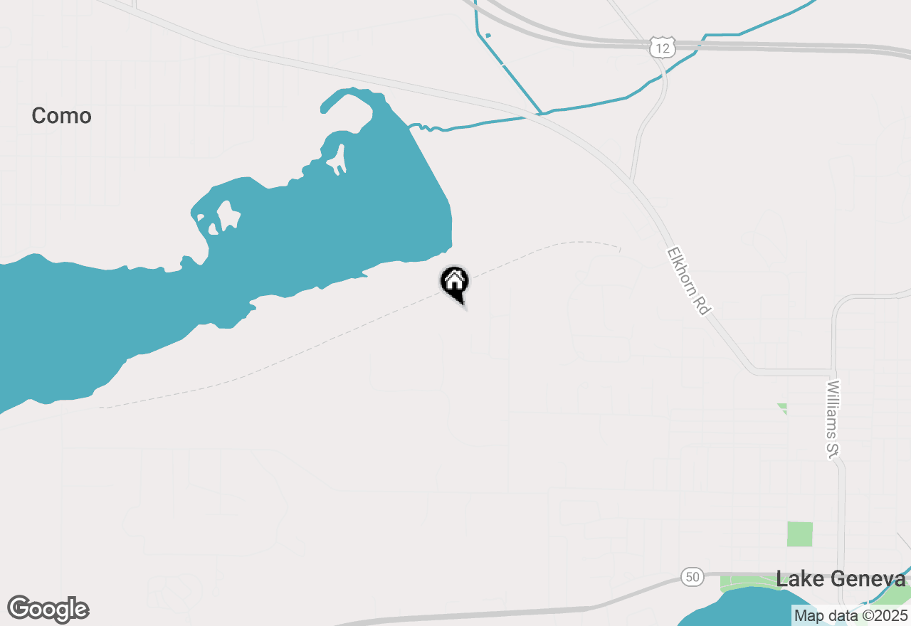 Map of N3048 Lake Forest Cir, Lake Geneva, WI 53147