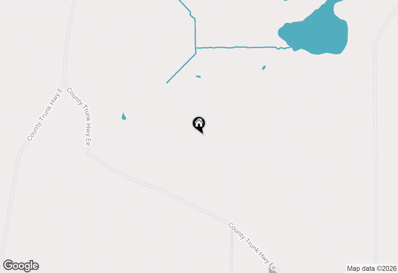 Map of W322S7085 Claire Dr, Mukwonago, WI 53149