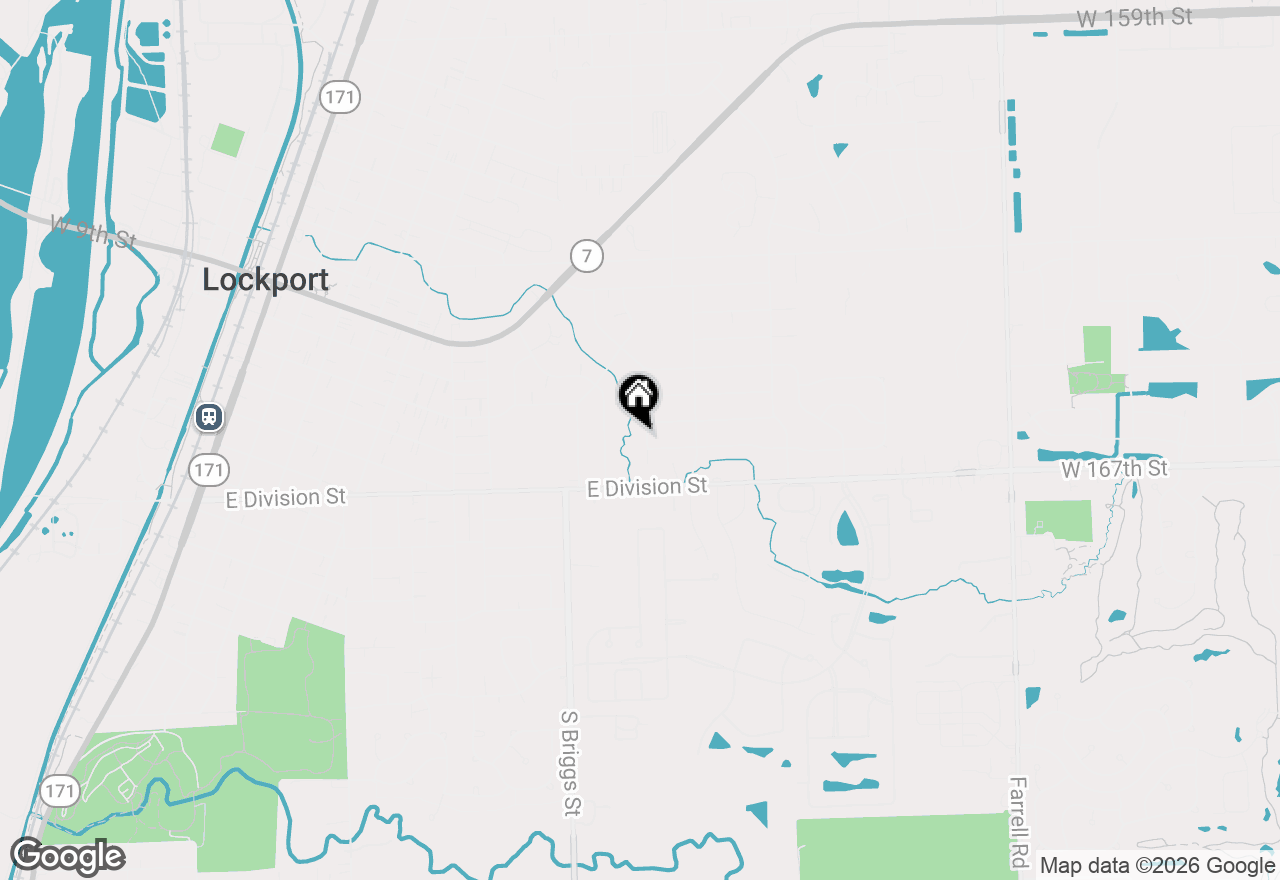 Map of 1005 Valley Lane, Lockport, IL 60441