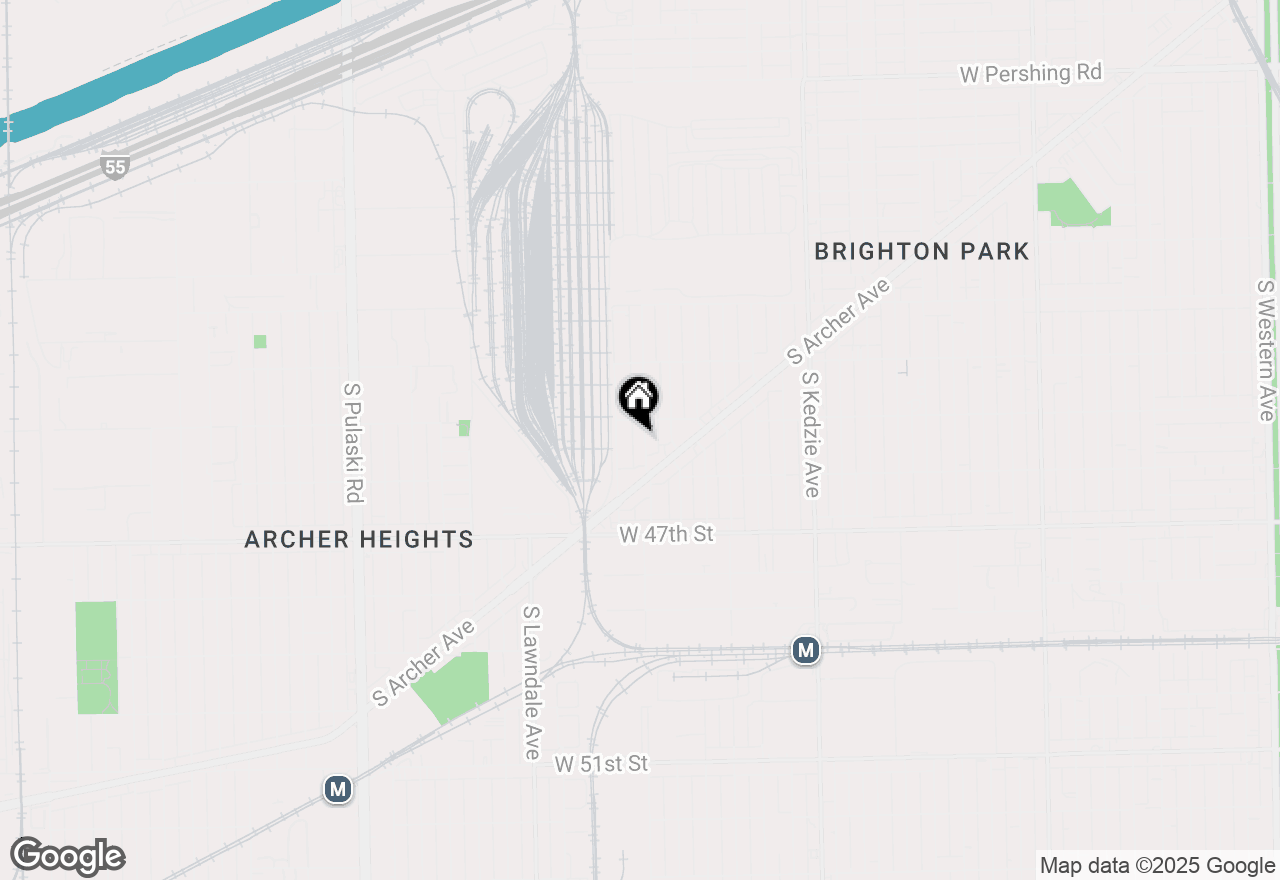 Map of 4520 S Saint Lawrence Avenue, Chicago, IL 60653