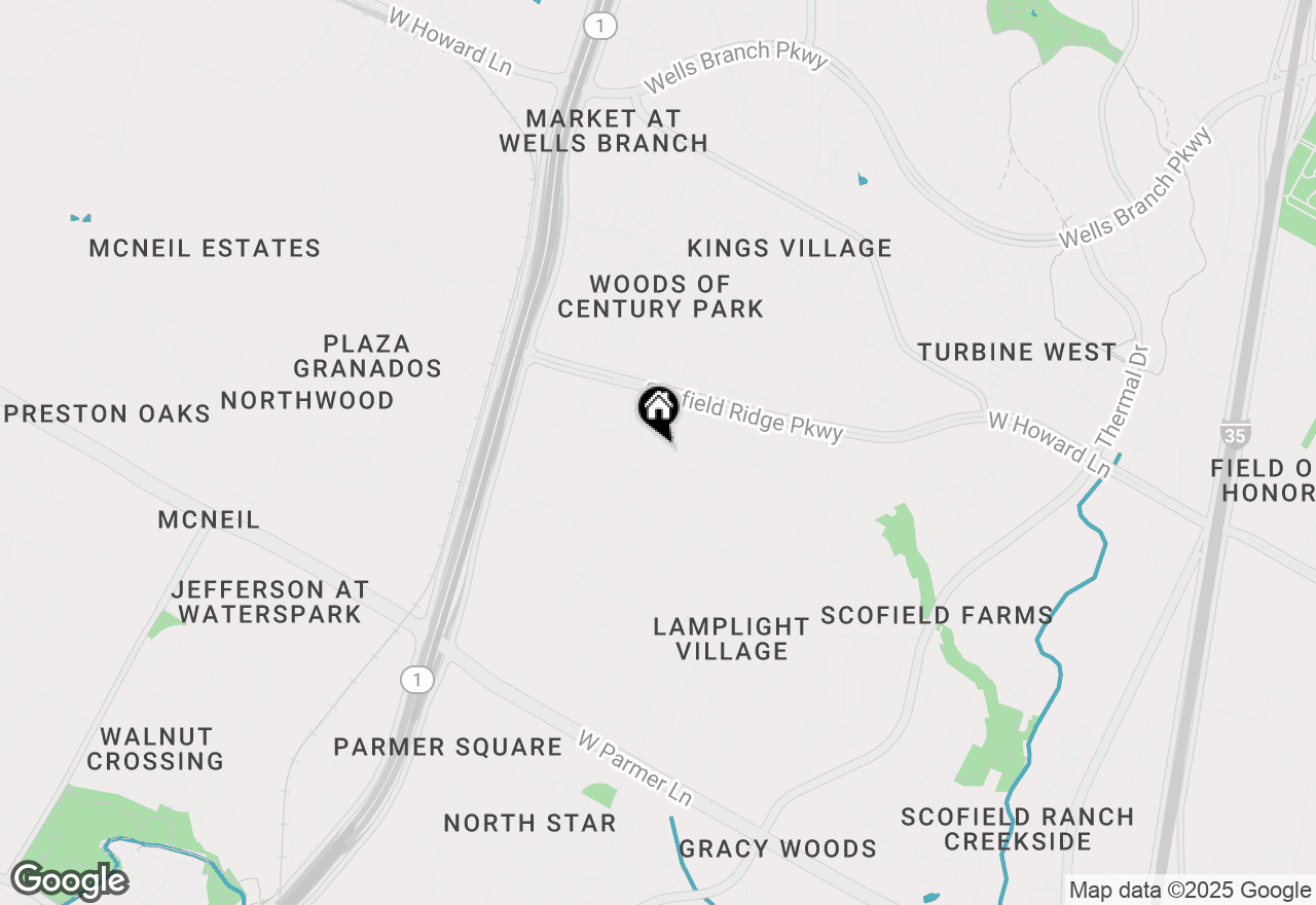 Map of 13105 Troops Trl, Austin, TX 78727