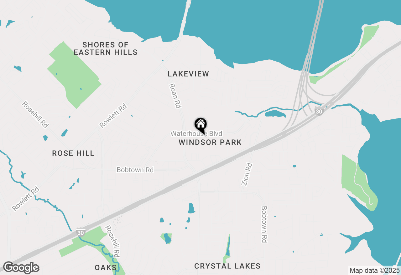 Map of 5107 Whitehaven Drive, Garland, TX 75043