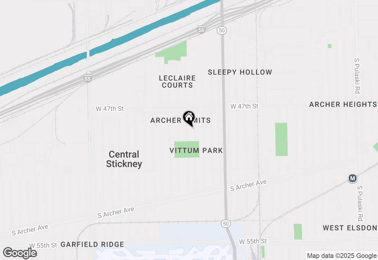 Map of 4818 S Lavergne Avenue, Chicago, IL 60638