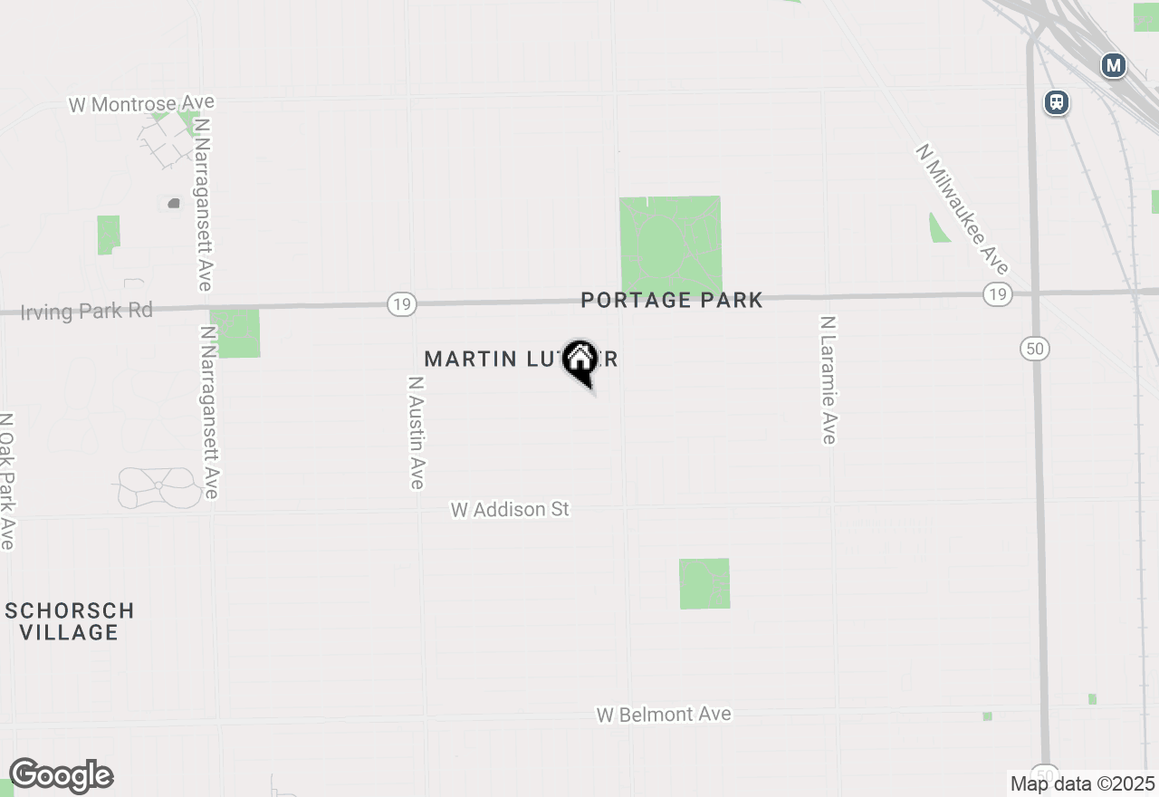 Map of 5650 W Grace Street, Chicago, IL 60634