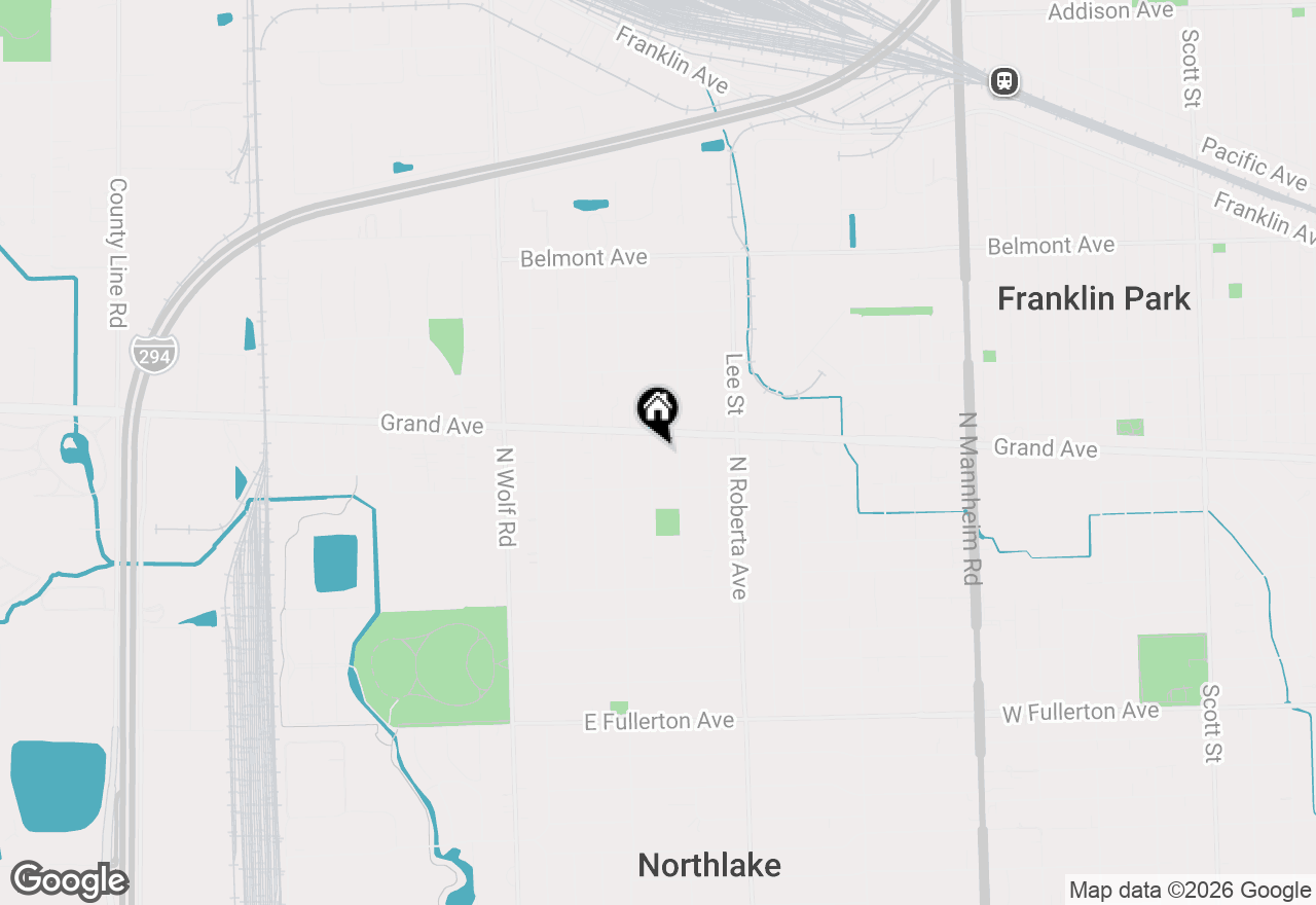 Map of 921 N Harold Avenue, Melrose Park, IL 60164