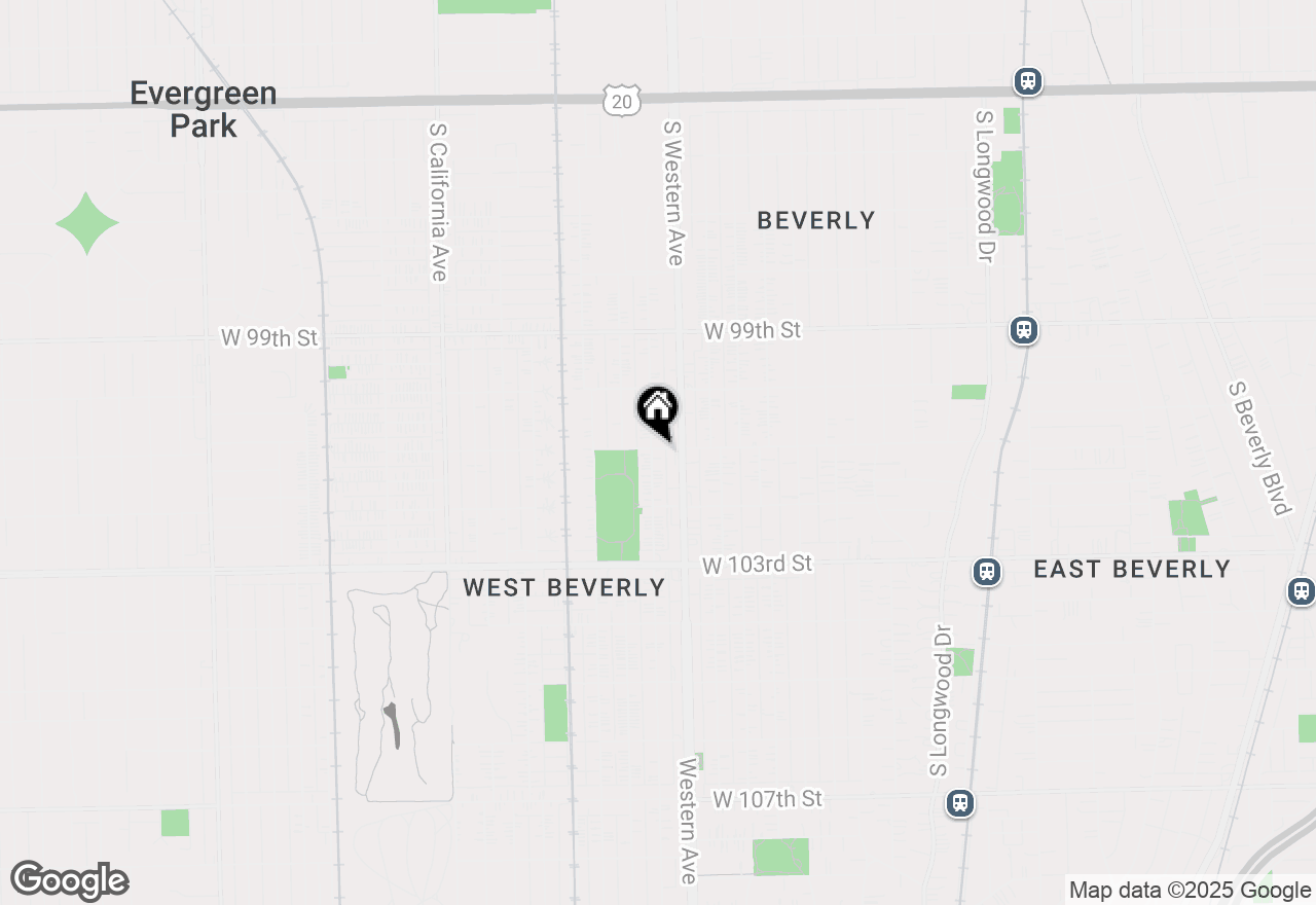 Map of 10101 S Artesian Avenue, Chicago, IL 60655