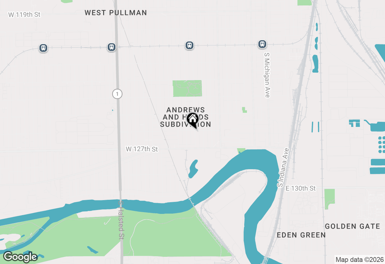 Map of (Address confidential), Chicago, Illinois 60628